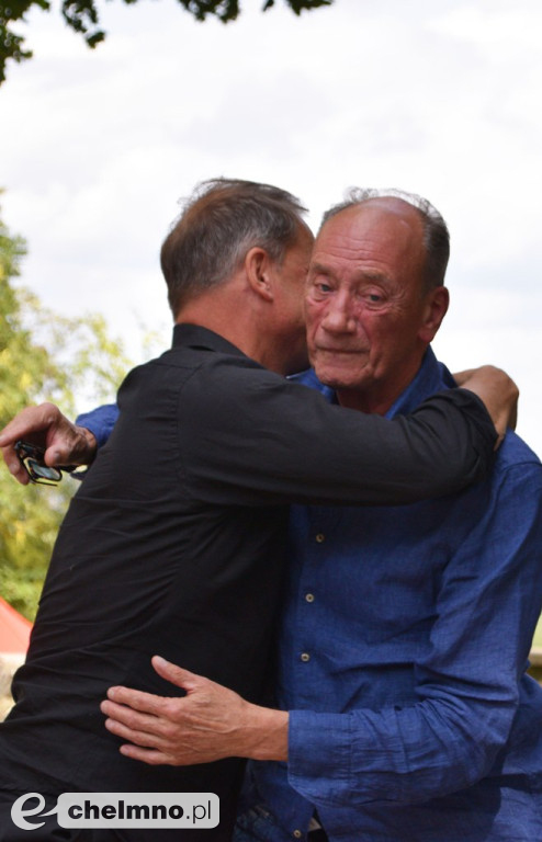 Dariusz Szpakowski i Grzegorz Mielcarski na spotkaniu autorskim z okazji 9 Hills
