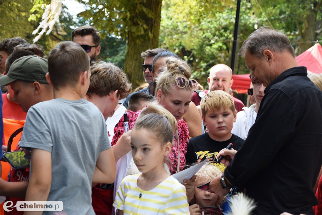 Dariusz Szpakowski i Grzegorz Mielcarski na spotkaniu autorskim z okazji 9 Hills