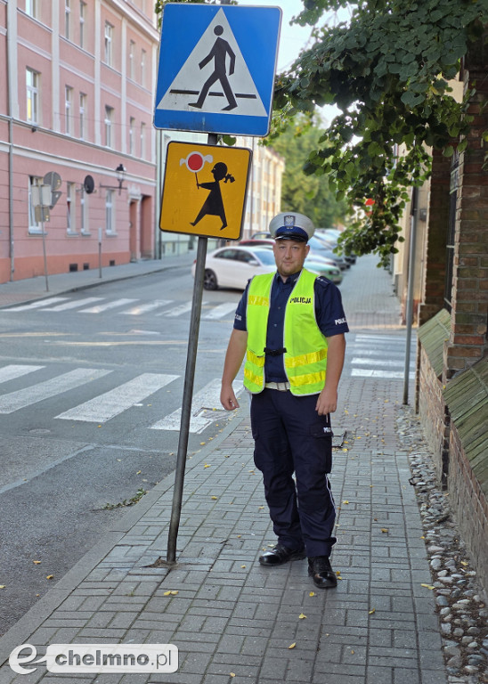 Chełmińscy mundurowi sprawdzili okolice szkół