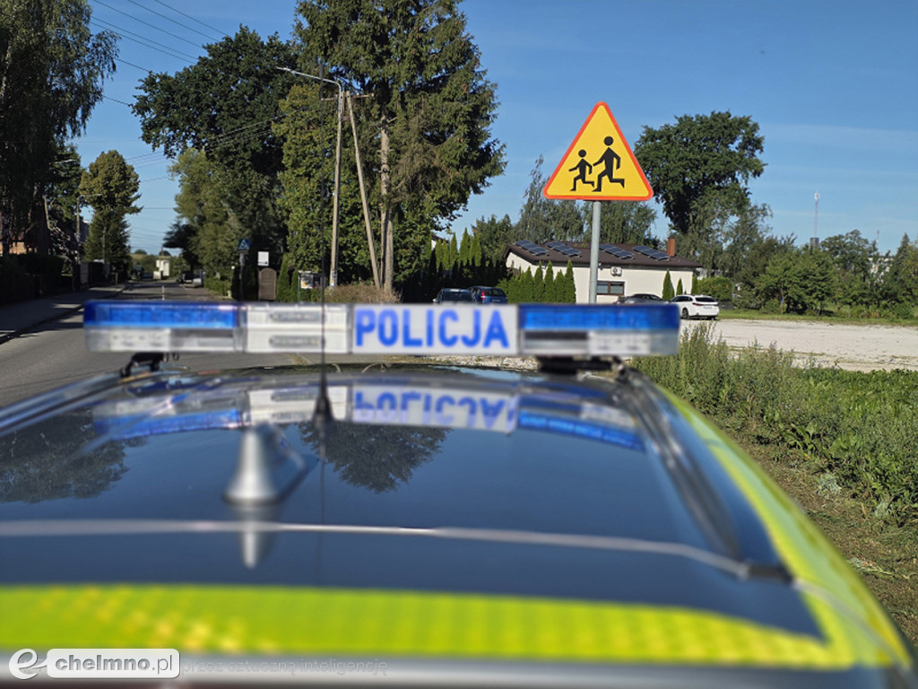 Chełmińscy mundurowi sprawdzili okolice szkół