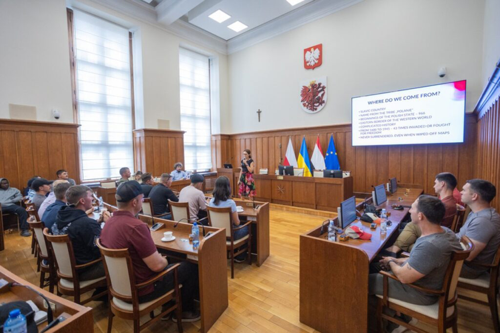 Witamy nową zmianę amerykańskich żołnierzy