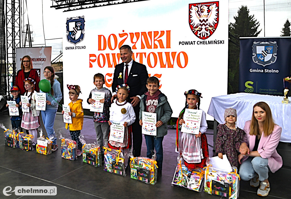 Wręczenie nagród podczas Dożynek 2025 w Wabczu