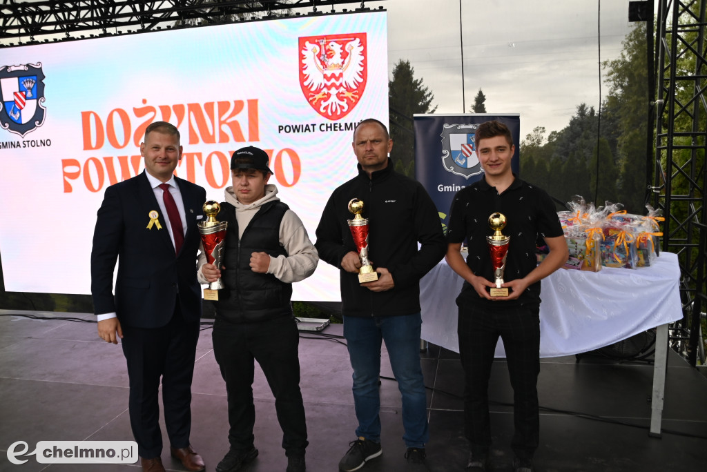 Wręczenie nagród podczas Dożynek 2025 w Wabczu
