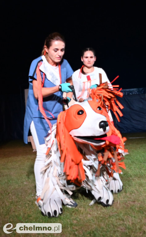 Magiczny teatr pod namiotem w Wabczu