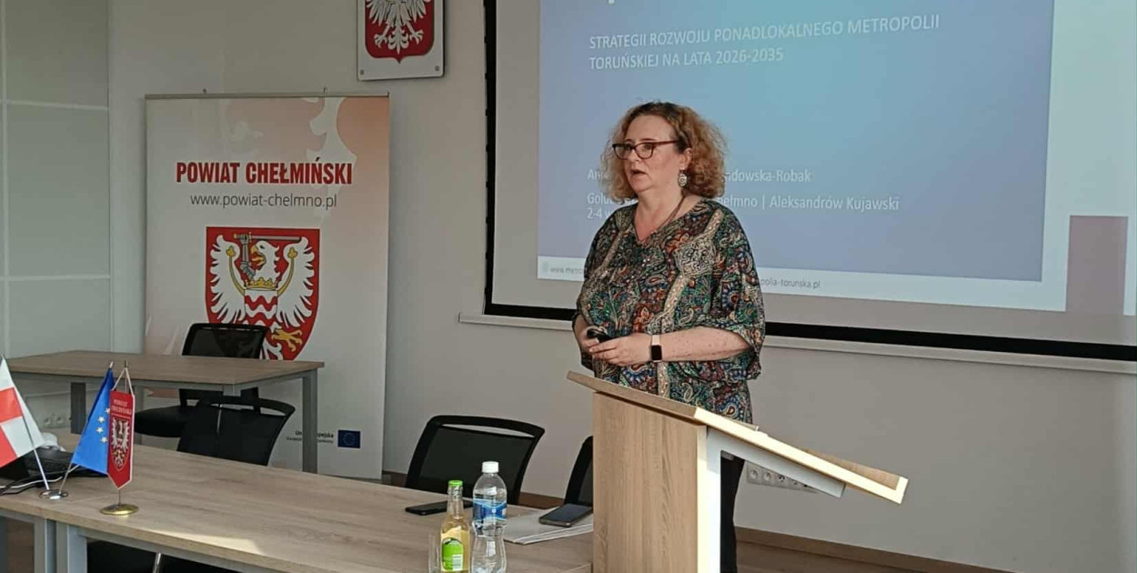 W Starostwie Powiatowym w Chełmnie rozmawiano o...