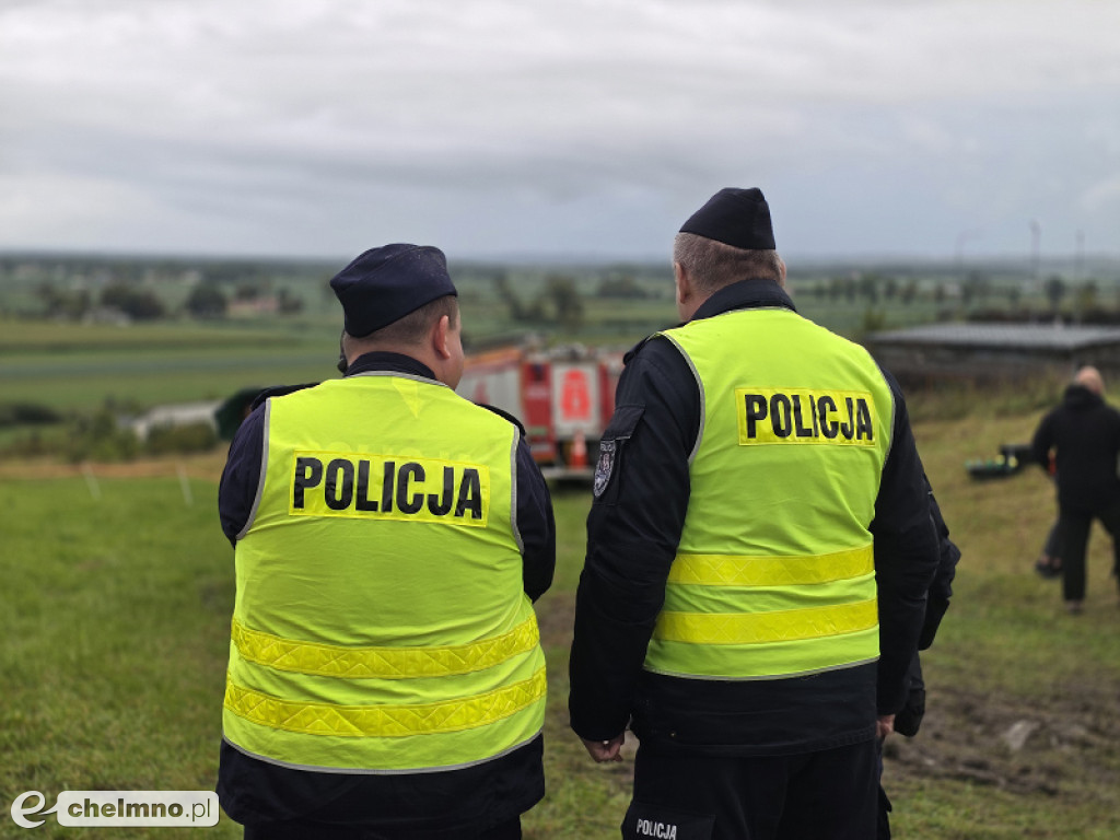 Policjanci czuwali nad bezpieczeństwem uczestników...