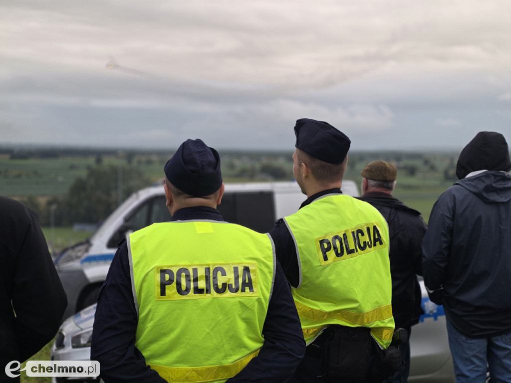 Policjanci czuwali nad bezpieczeństwem uczestników...