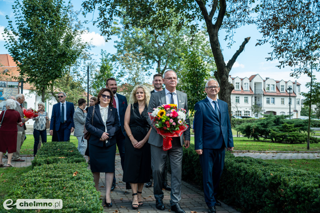 Krewni i mieszkańcy Chełmna upamiętnili prof. Rydygiera