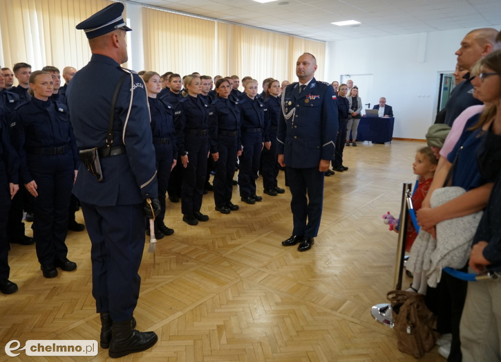 Ślubowanie policjantów w kujawsko-pomorskiem