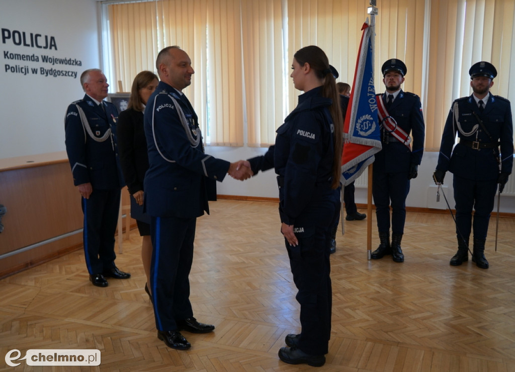 Ślubowanie policjantów w kujawsko-pomorskiem