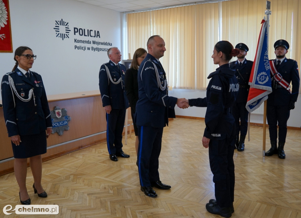 Ślubowanie policjantów w kujawsko-pomorskiem