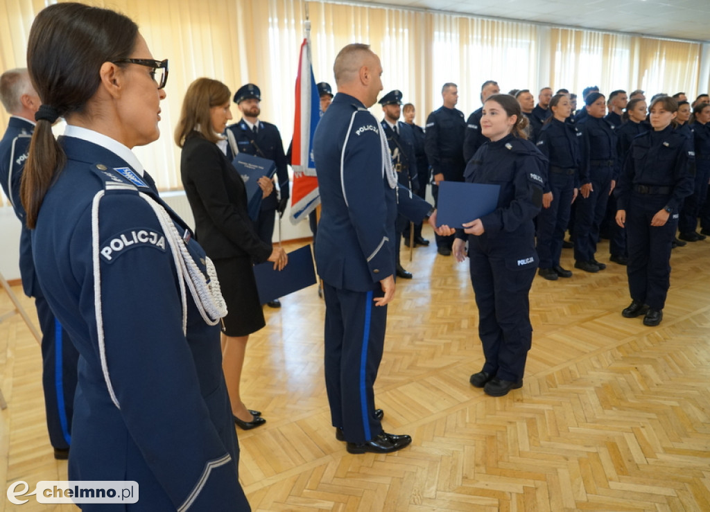 Ślubowanie policjantów w kujawsko-pomorskiem