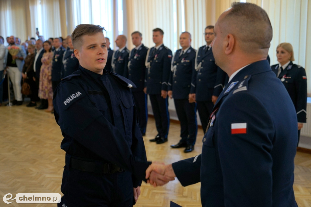 Ślubowanie nowych policjantów w kujawsko-pomorskiem