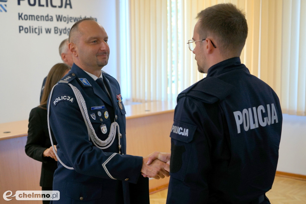 Ślubowanie nowych policjantów w kujawsko-pomorskiem