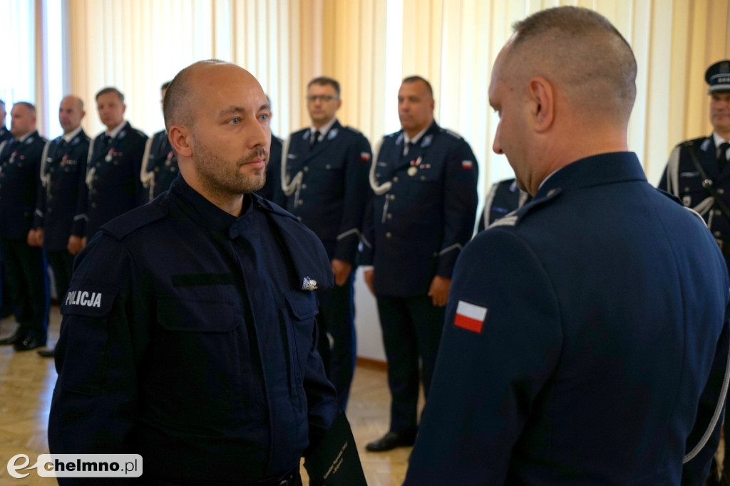 Ślubowanie nowych policjantów w kujawsko-pomorskiem