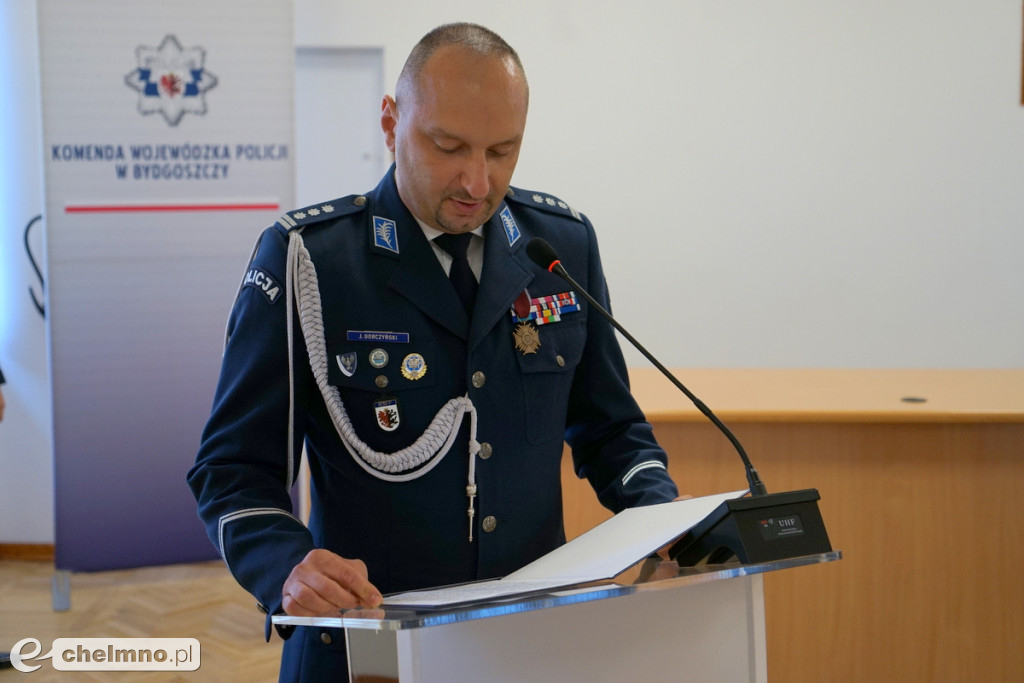 Ślubowanie nowych policjantów w kujawsko-pomorskiem