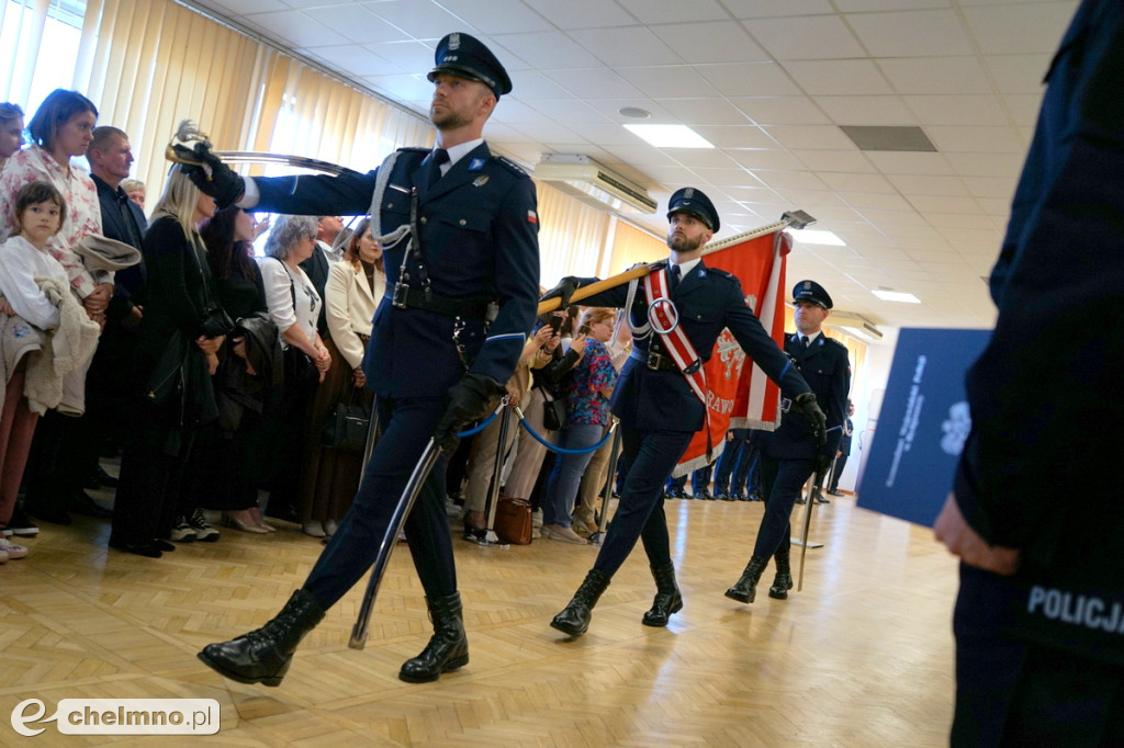 Ślubowanie nowych policjantów w kujawsko-pomorskiem