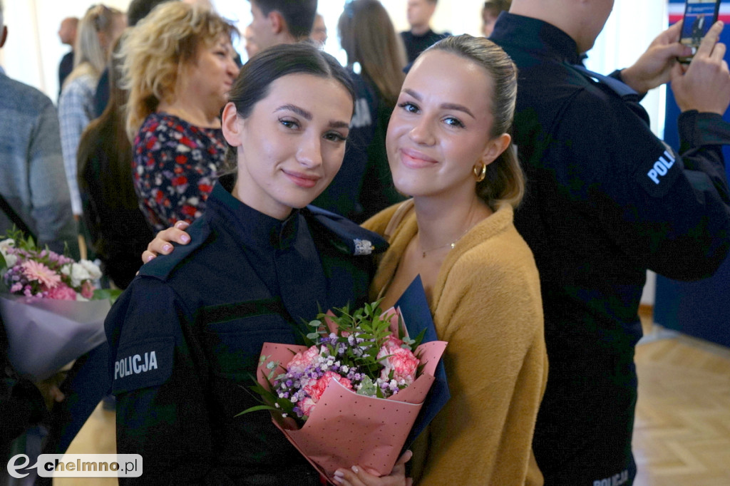 Ślubowanie nowych policjantów w kujawsko-pomorskiem