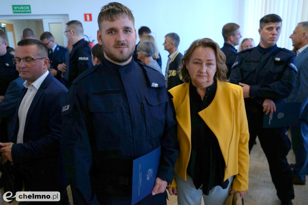Ślubowanie nowych policjantów w kujawsko-pomorskiem