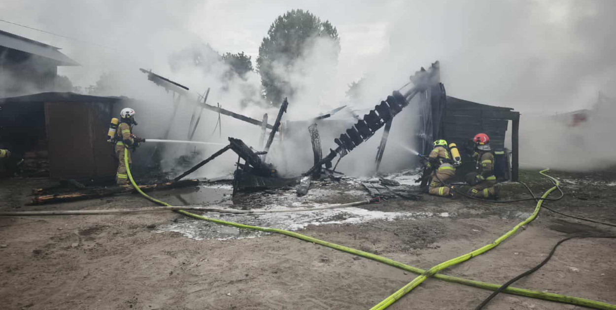 Pożar w Dorposzu Chełmińskim – dramat o poranku