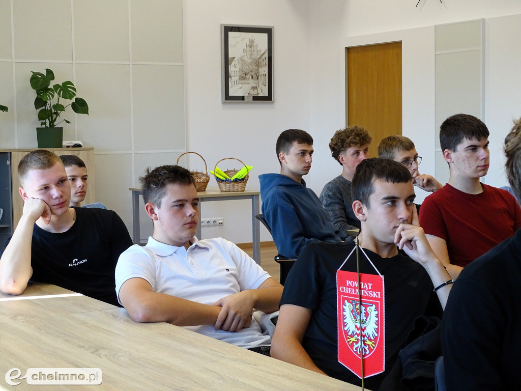 Gościliśmy uczniów Zespół Szkół CKZ w Grubnie