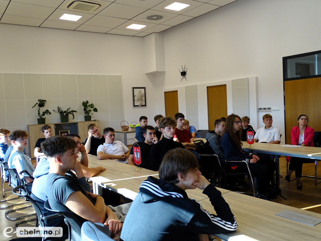 Gościliśmy uczniów Zespół Szkół CKZ w Grubnie
