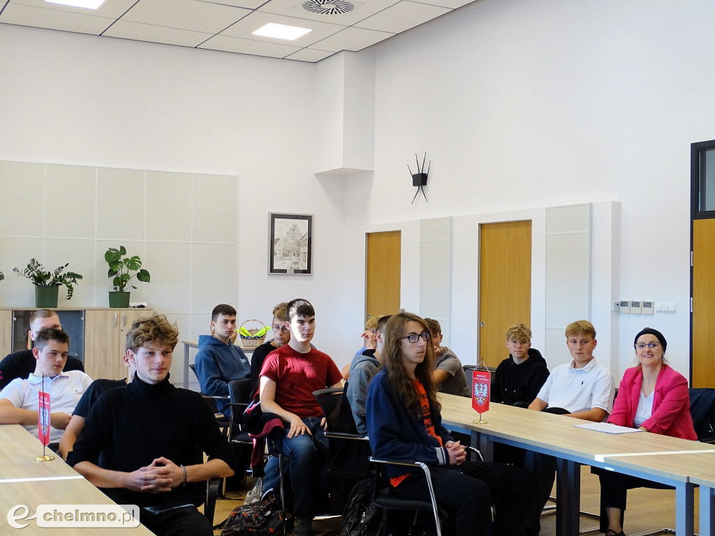 Gościliśmy uczniów Zespół Szkół CKZ w Grubnie