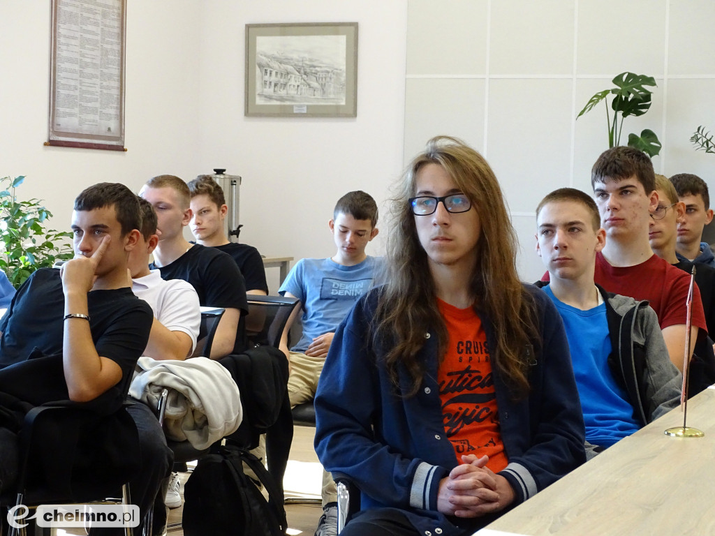 Gościliśmy uczniów Zespół Szkół CKZ w Grubnie