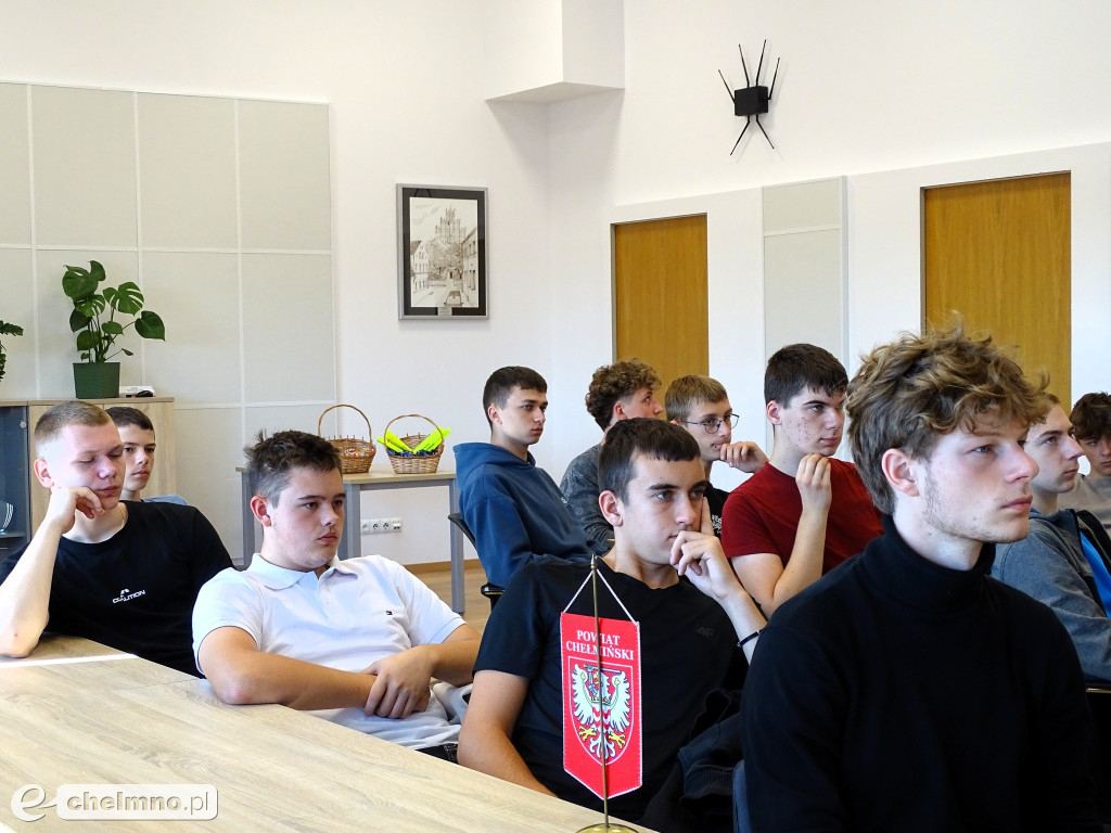 Gościliśmy uczniów Zespół Szkół CKZ w Grubnie