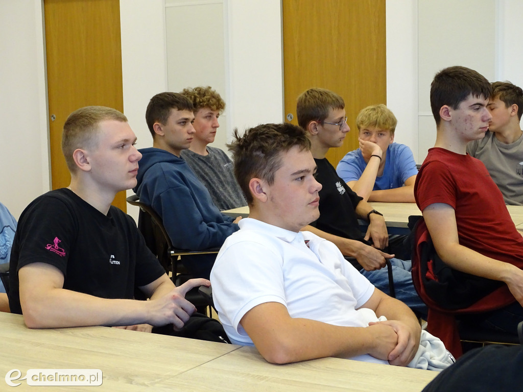Gościliśmy uczniów Zespół Szkół CKZ w Grubnie
