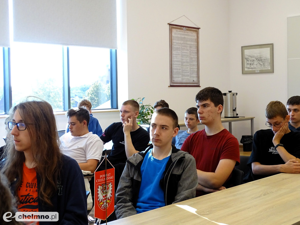 Gościliśmy uczniów Zespół Szkół CKZ w Grubnie