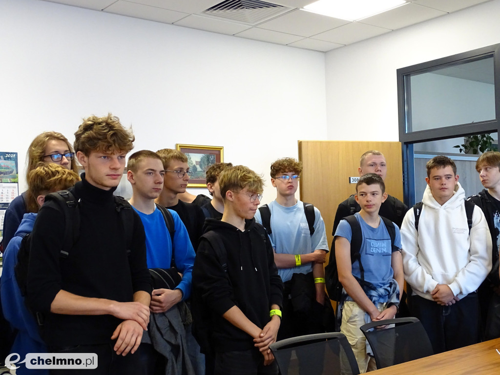Gościliśmy uczniów Zespół Szkół CKZ w Grubnie