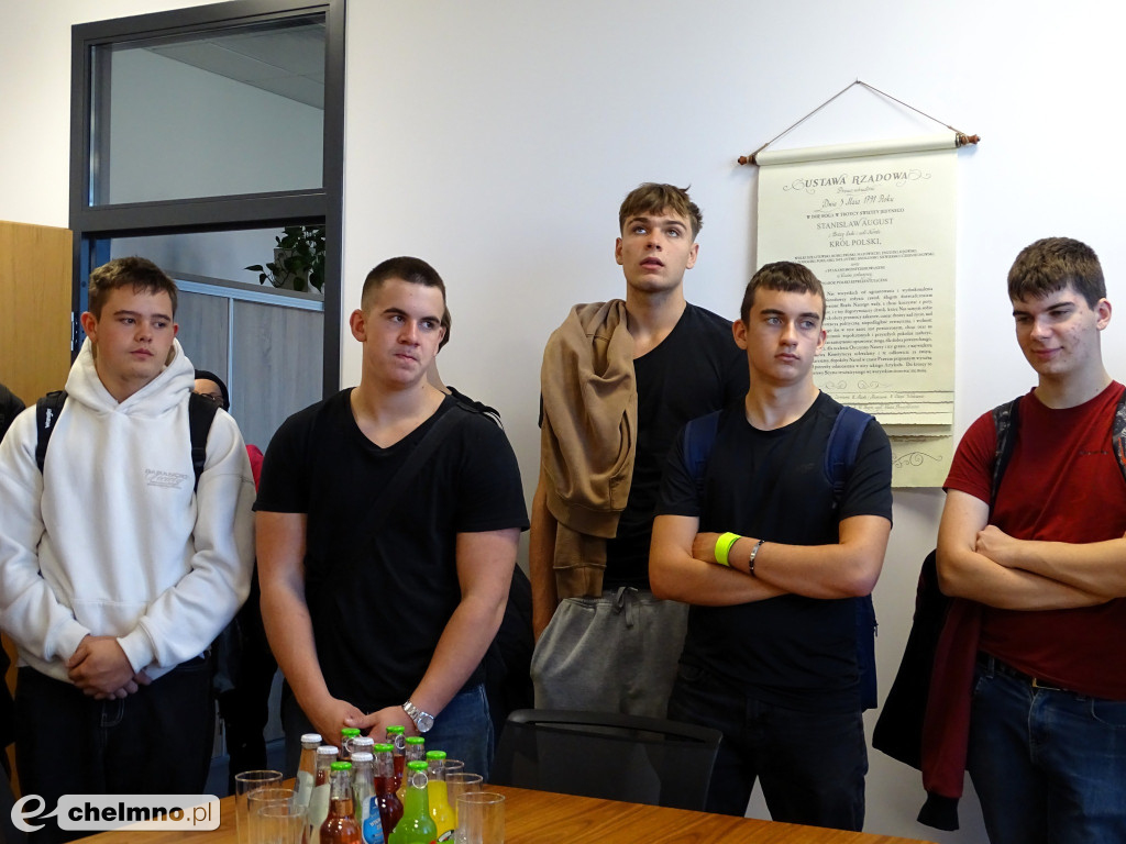 Gościliśmy uczniów Zespół Szkół CKZ w Grubnie