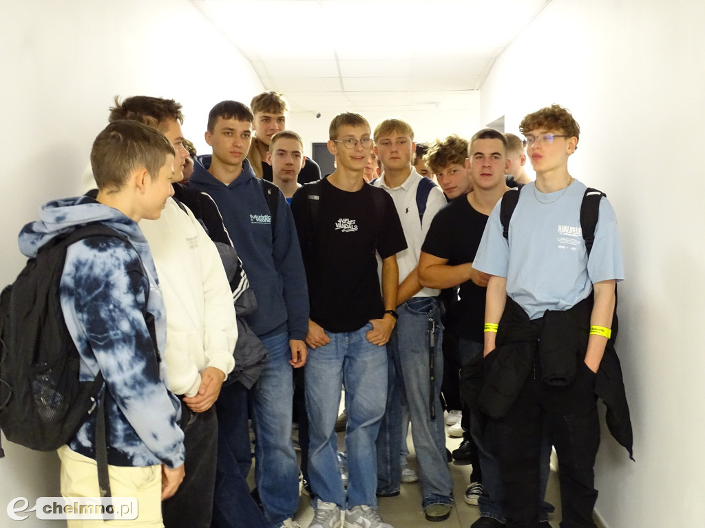 Gościliśmy uczniów Zespół Szkół CKZ w Grubnie