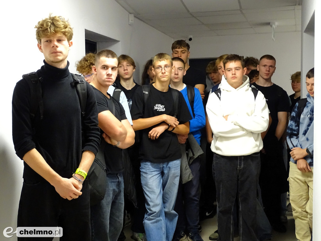 Gościliśmy uczniów Zespół Szkół CKZ w Grubnie