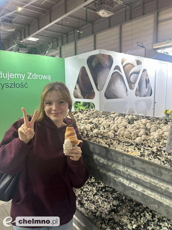 Uczniowie z Grubna na targach POLAGRA
