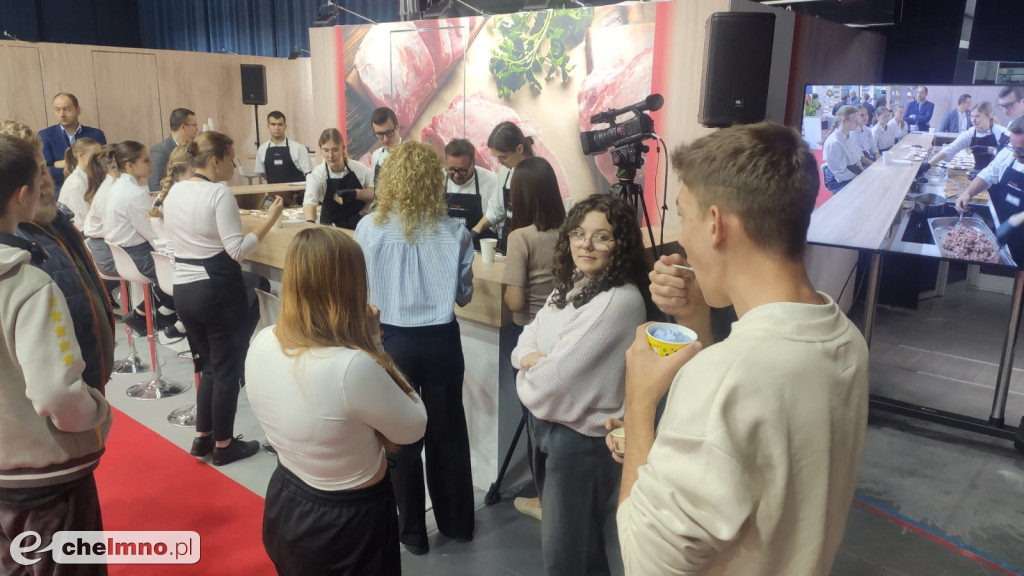 Uczniowie z Grubna na targach POLAGRA
