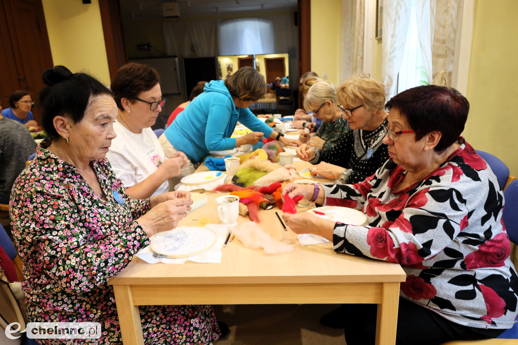 Ciekawe prace powstały na warsztatach dla seniorów