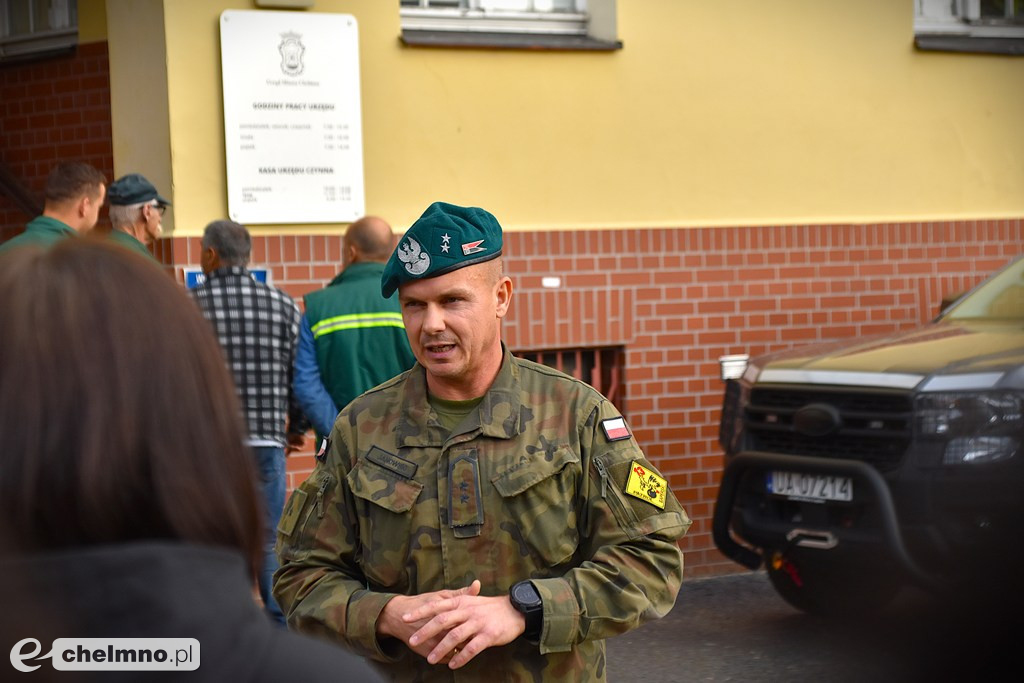 Granat moździerzowy w Urzędzie Miasta Chełmna!