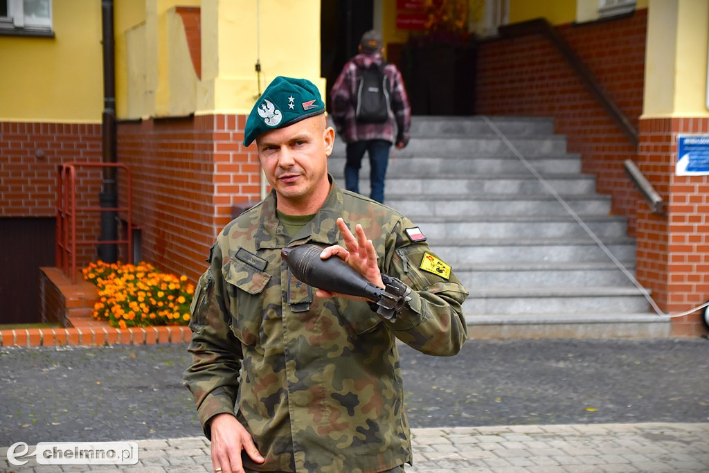 Granat moździerzowy w Urzędzie Miasta Chełmna!