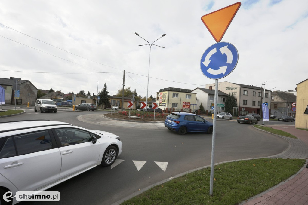 Nowe rondo w centrum Golubia-Dobrzynia
