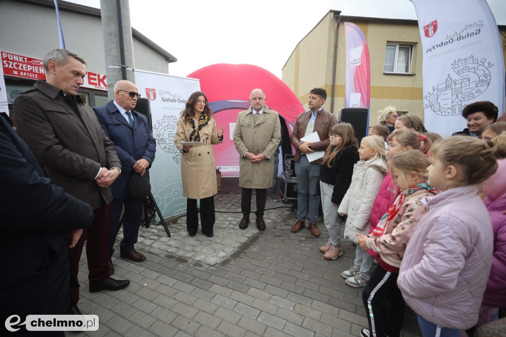 Nowe rondo w centrum Golubia-Dobrzynia