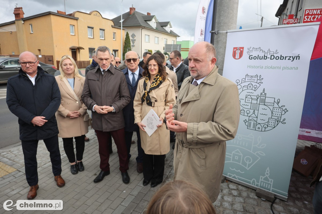 Nowe rondo w centrum Golubia-Dobrzynia