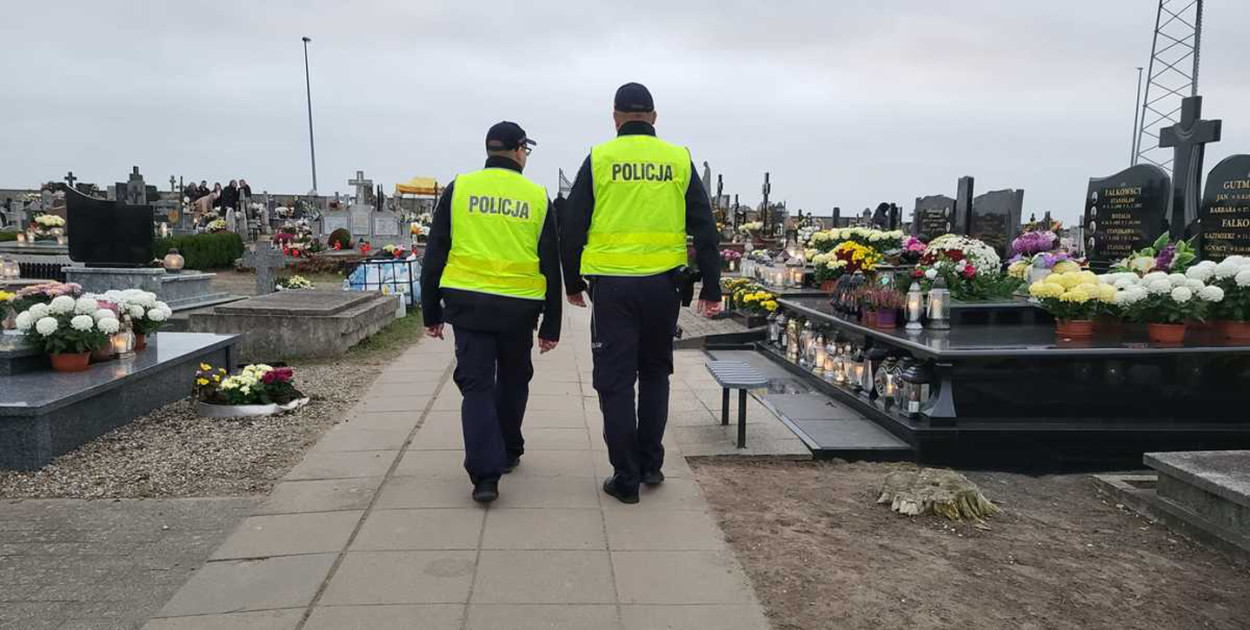 Policyjne działania w okresie „Wszystkich Świętych”