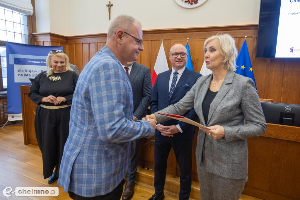 Umowy FEdKP: pieniądze trafią również do Chełmna