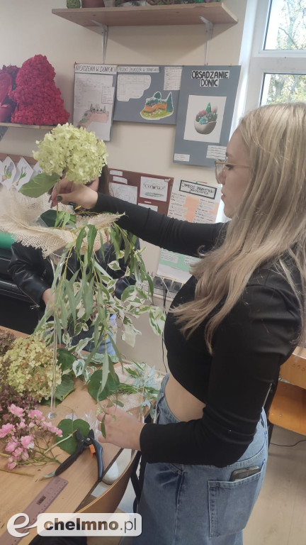 Jesienne inspiracje florystyczne – zajęcia bukieciarskie