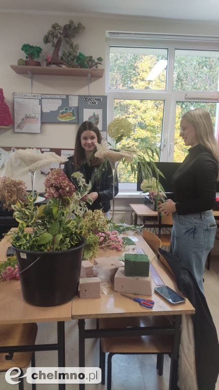 Jesienne inspiracje florystyczne – zajęcia bukieciarskie