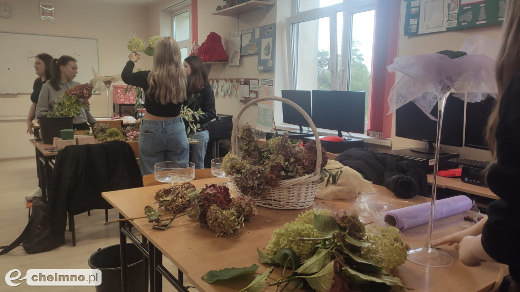 Jesienne inspiracje florystyczne – zajęcia bukieciarskie