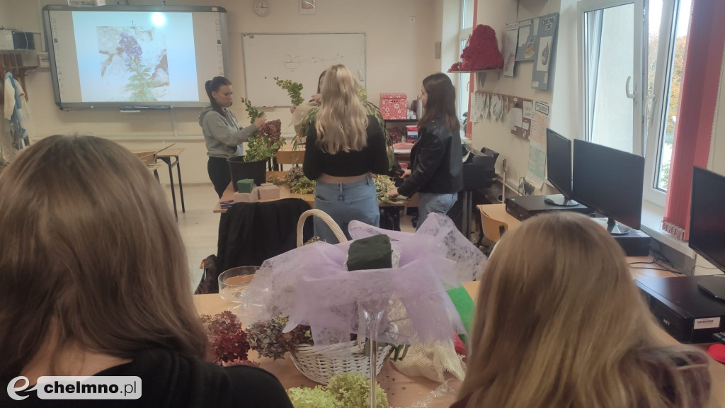 Jesienne inspiracje florystyczne – zajęcia bukieciarskie