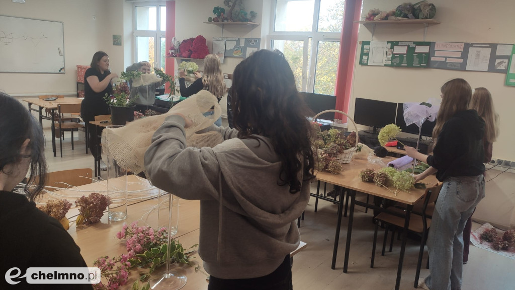 Jesienne inspiracje florystyczne – zajęcia bukieciarskie